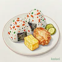 鶏そぼろおにぎりセット