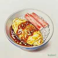 餡たっぷり天津飯