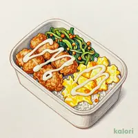 チキン南蛮弁当（玉子そぼろ＆高菜）
