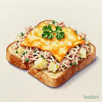 Tuna Melt Toast Sandwich