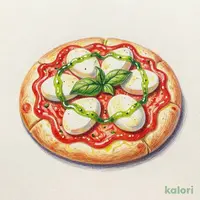マルゲリータピザパン（完熟トマトソースのピザソース使用）