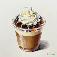 クリーム×コーヒーゼリー