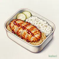 チキンカツ&ナポリタン弁当