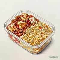 ボリューム弁当（麻婆豆腐＆焼そば）