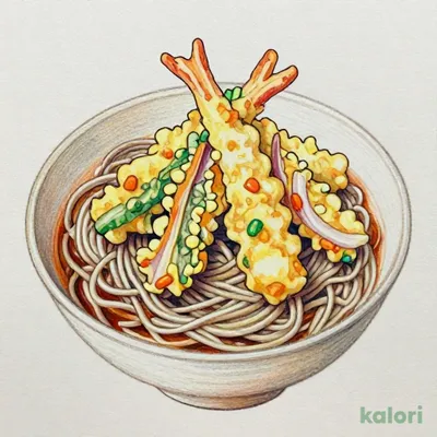 大判かき揚げそば