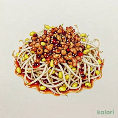 Spicy Minced Meat Bean Sprouts