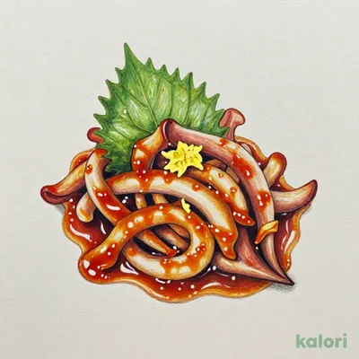 Ika No Shiokara (Salted Squid)