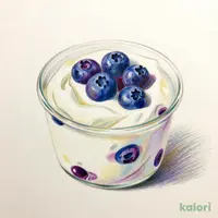 Seasonal Blueberry Yogurt