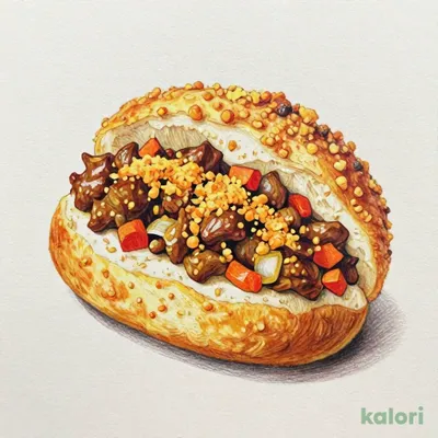 キーマカレーパン
