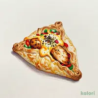 ケイジャンチキンとサルサチーズパイ