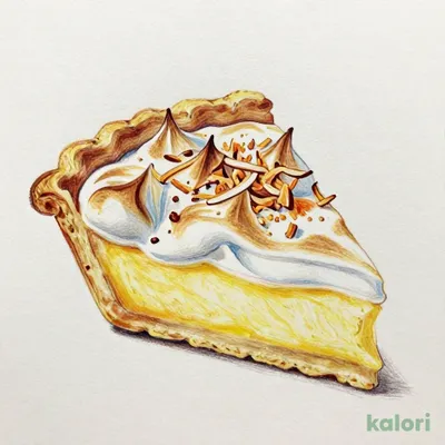 Lemon Coconut Meringue Pie