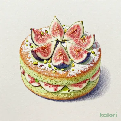 フィグ&ピスタチオケーキ
