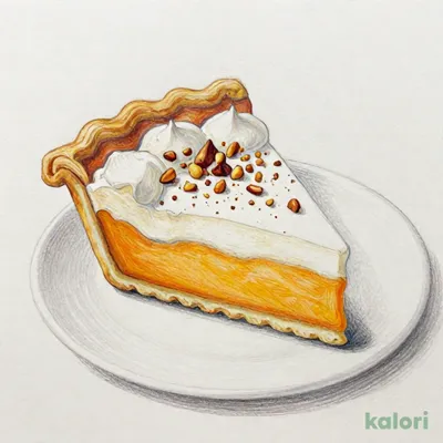 パンプキンクリームパイ