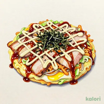 たっぷりマヨネーズ（お好み焼き）