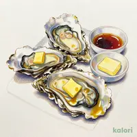 牡蠣（ポン酢 or バター）