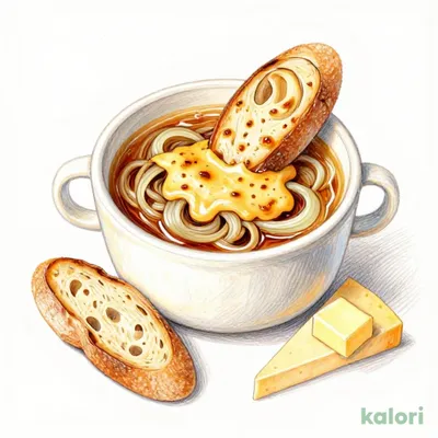 Onion Gratin Soup