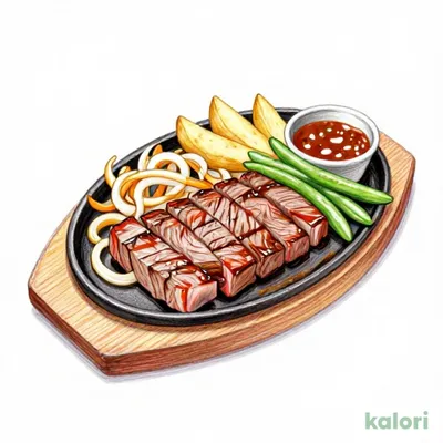 Wカットステーキ～選べるソース