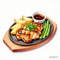 グリルチキン~和風ソース
