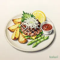 しそおろしハンバーグ