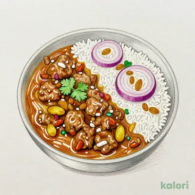 南インド風キーマカレー