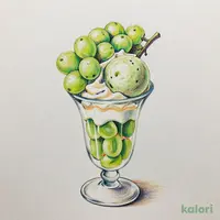 シャインマスカットのパルフェ