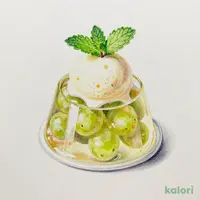 白ぶどうゼリー
