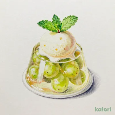 白ぶどうゼリー