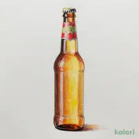 キリンラガー(中瓶) Bottle of Beer "LAGER"