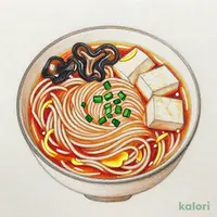サンラータン麺(ハーフ)