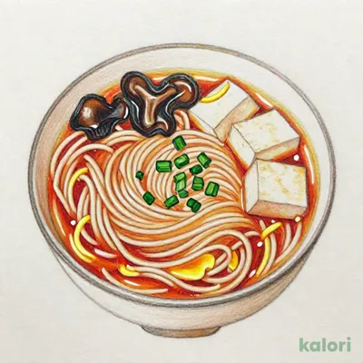 サンラータン麺(ハーフ)