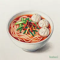 ピリ辛タン麺セット