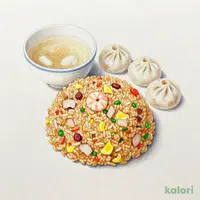 五目チャーハンセット（スープ付）