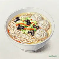 野菜タン麺セット