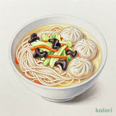 野菜タン麺セット
