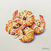 Shrimp with Mayonnaise Sauce