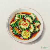 きゅうりの甘辛漬け