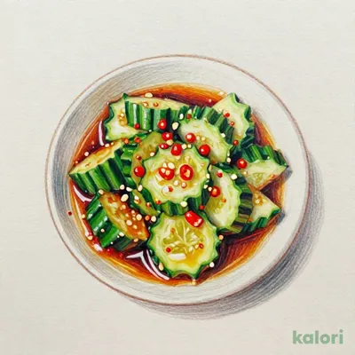 Sweet and Spicy Pickled Cucumber