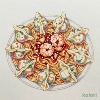 Spicy Wonton Tossed Noodles (with Soup)