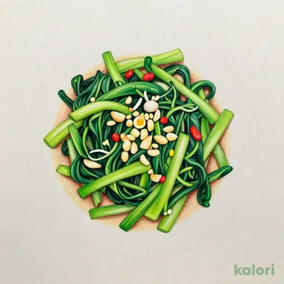 Seasonal Chinese Greens Stir-Fry