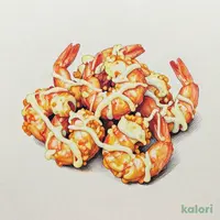 小えびのフリッターマヨソース
