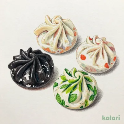 黒豚小籠包季節の3種盛り