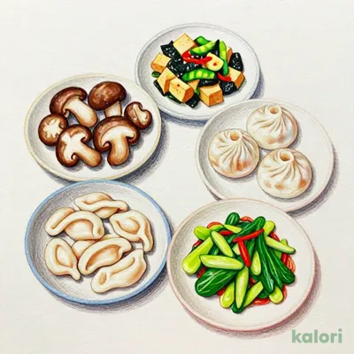 4-Mushroom Tanmen Dinner Set