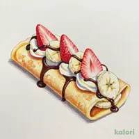 イチゴバナナカスタードチョコ