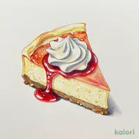 イチゴレアチーズケーキ