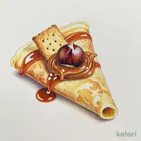 【秋季限定クレープ】いも栗かぼちゃのホットモンブラン