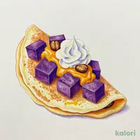 【秋季限定クレープ】いも栗かぼちゃのモンブラン