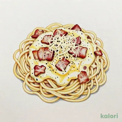 Kishimen Carbonara (Regular Portion)