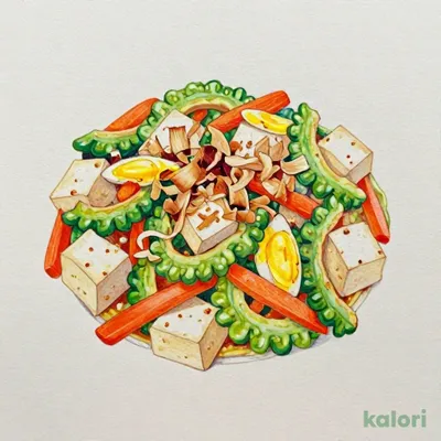 まあまあ辛い豆腐