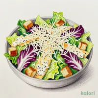 チーズたっぷりシーザーサラダ