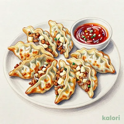 Pan-Fried Mandu Dumplings (5 pcs)